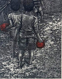Etching on Paper - Ashok Baskir