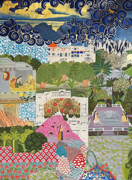 When the Sky Enters the Garden - I - Jignesh Panchal
