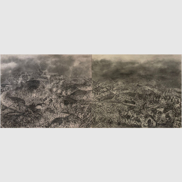 Untitled (Diptych) I - Diptej Vernekar
